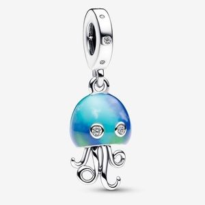 Pandora Color-changing Jellyfish Dangle Charm